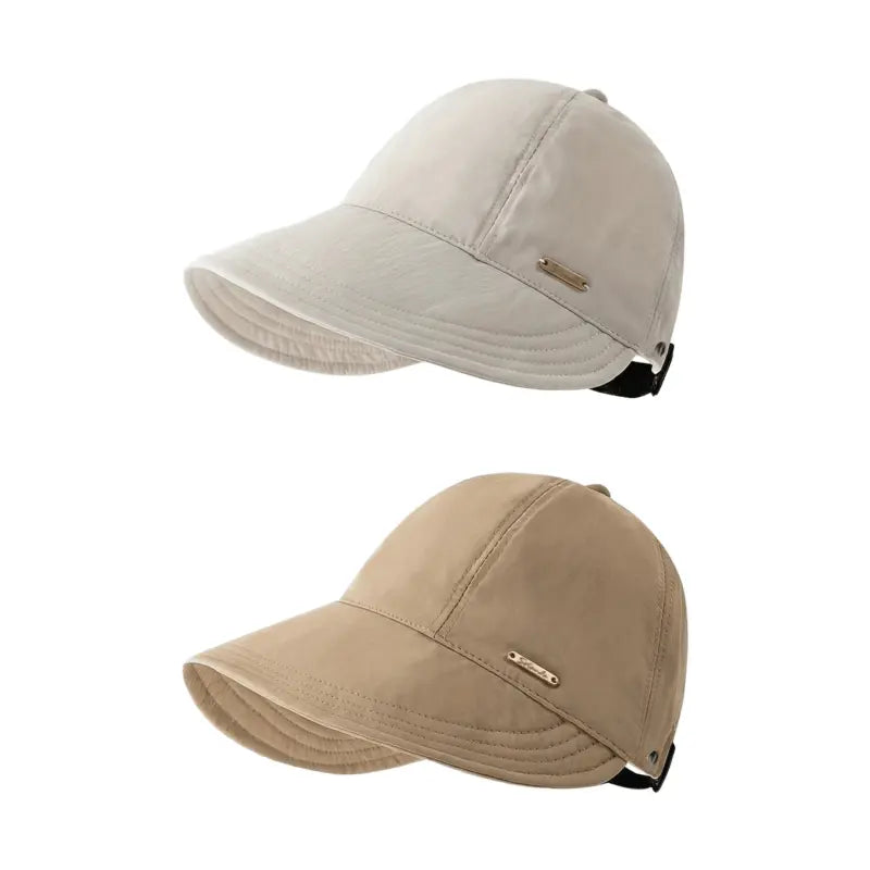 Women UPF80+ Quick Dry Sun Hat, Wide Brim Water Resistant Bucket Cap with Adjustable Elastic Strap