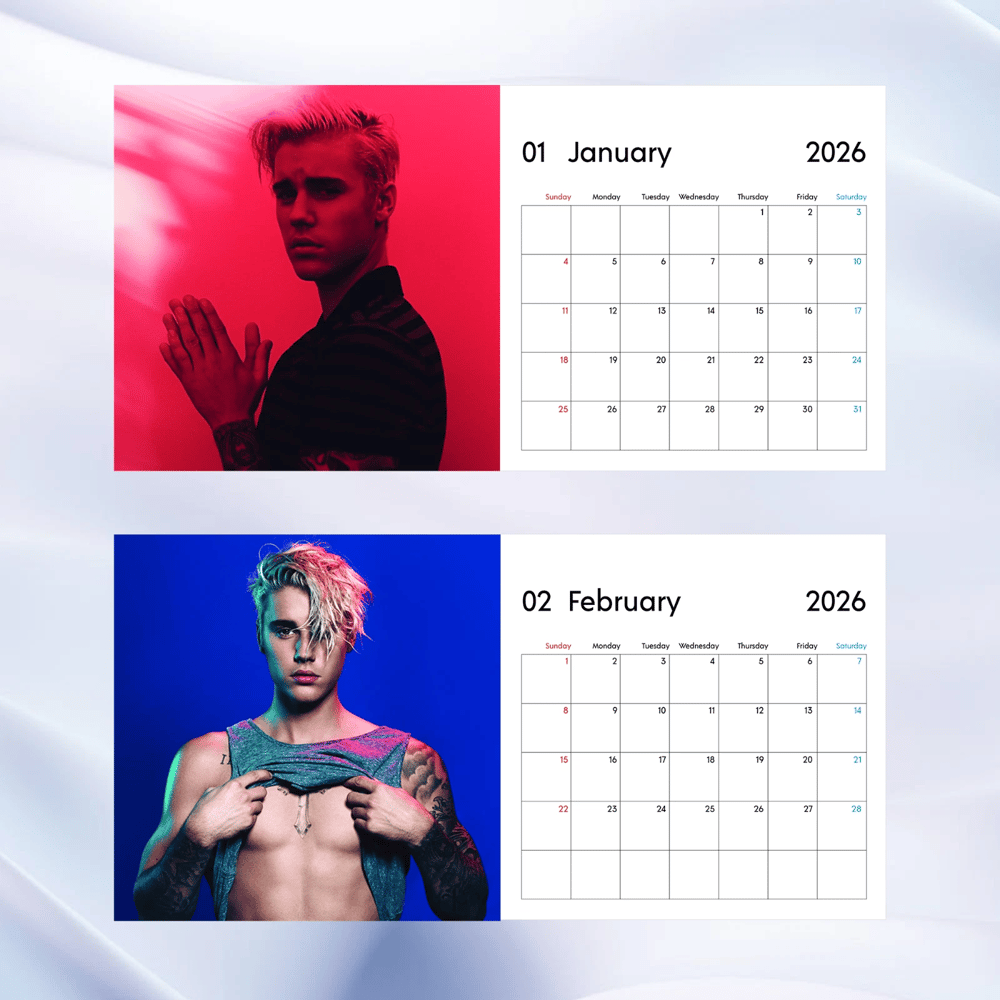 2026 J.B-themed Calendar