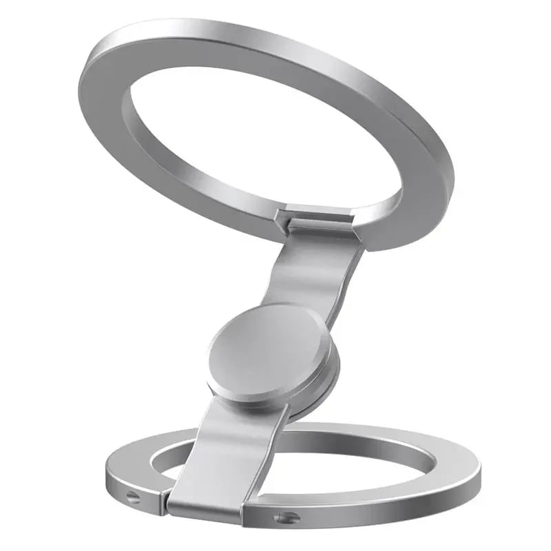Phone Stand & Fidget Spinner Combo, Dual Magnetic Ring Stand, Foldable, 360° Rotation
