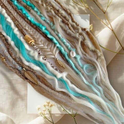 👁️👩🏼‍🦱Elastic Dread Ponytail Salty Soul✨