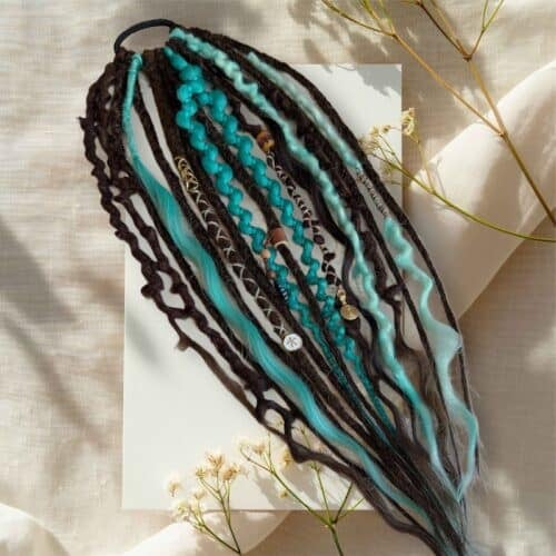 👁️👩🏼‍🦱Elastic Dread Ponytail Salty Soul✨