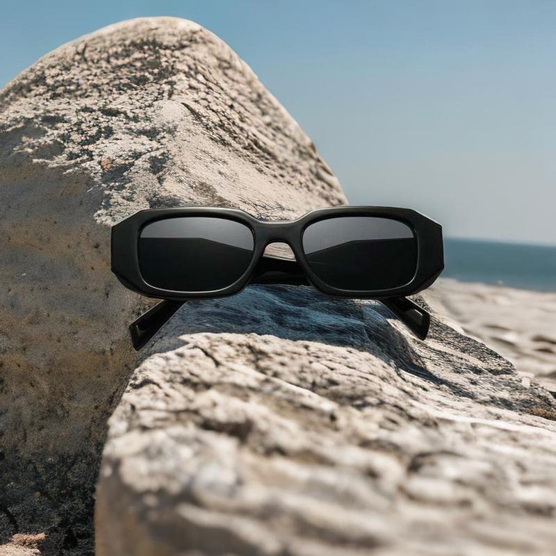 Trendy Retro Rectangle Sunglasses for Women & Men