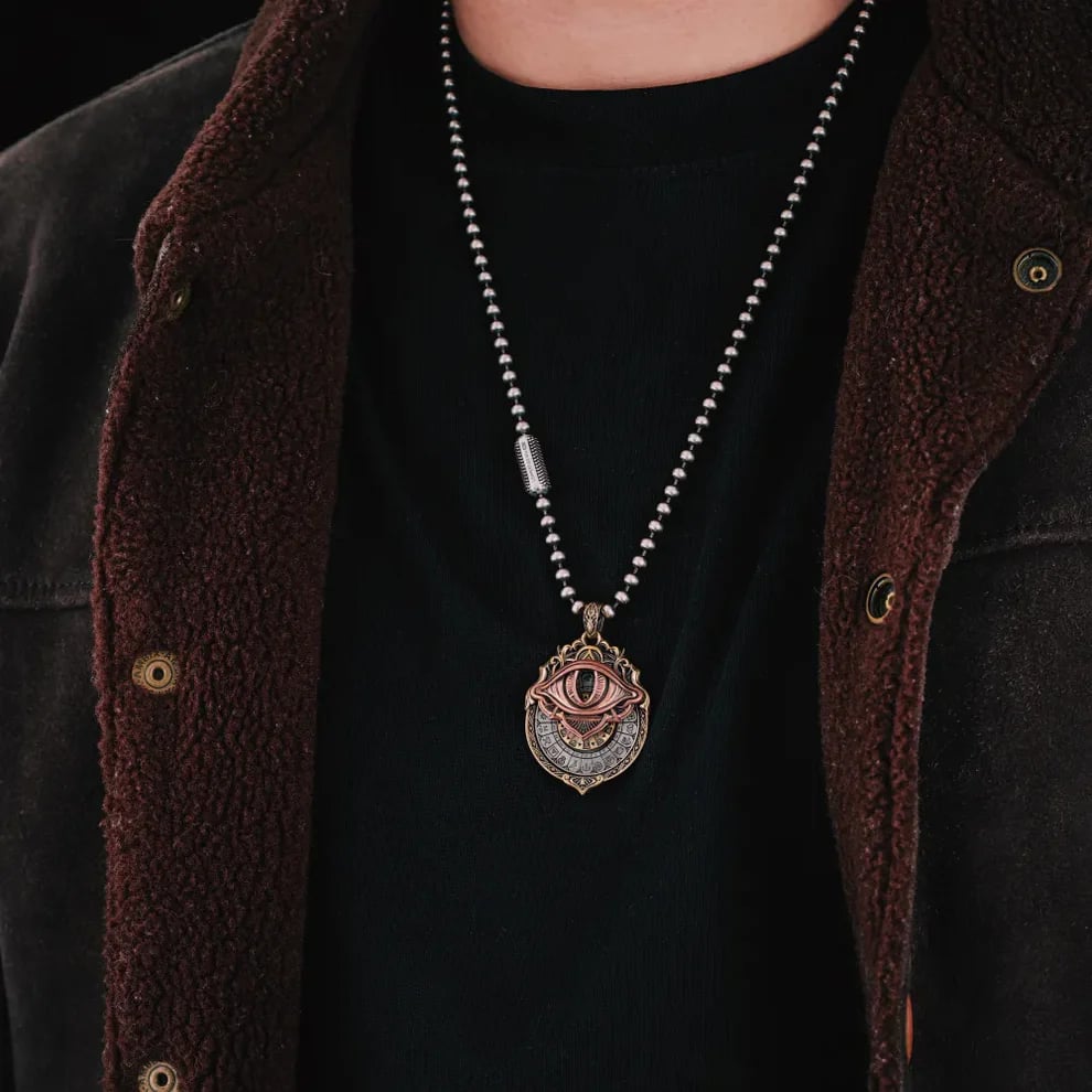 Handmade Tarot Vision Pendant: Connect to Cosmic Wisdom Anytime（Cheat Sheet Included)