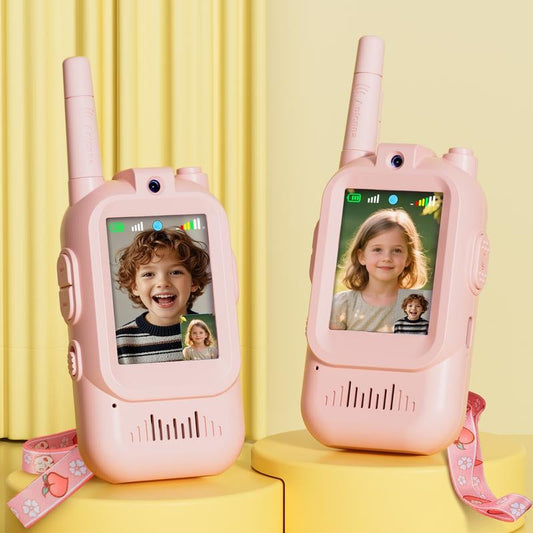 2PCS Kids Video Walkie Talkies Toys