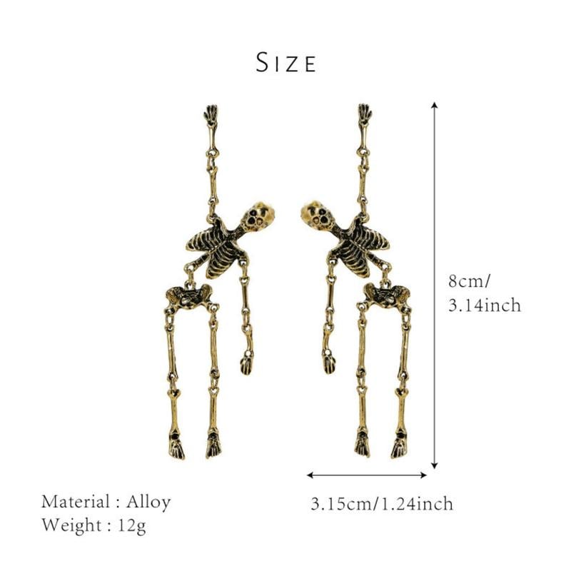 Halloween Skull Earrings