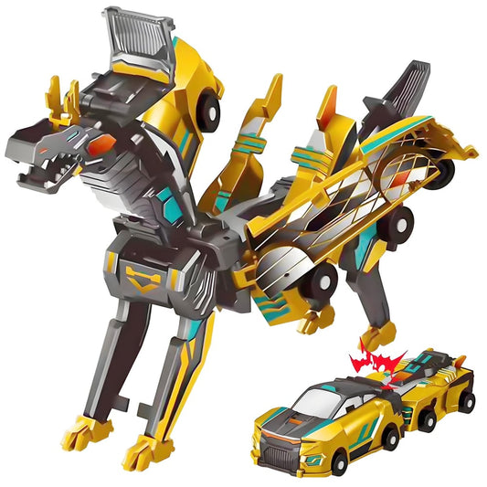 Collision Transforming Dinosaur Car Toy