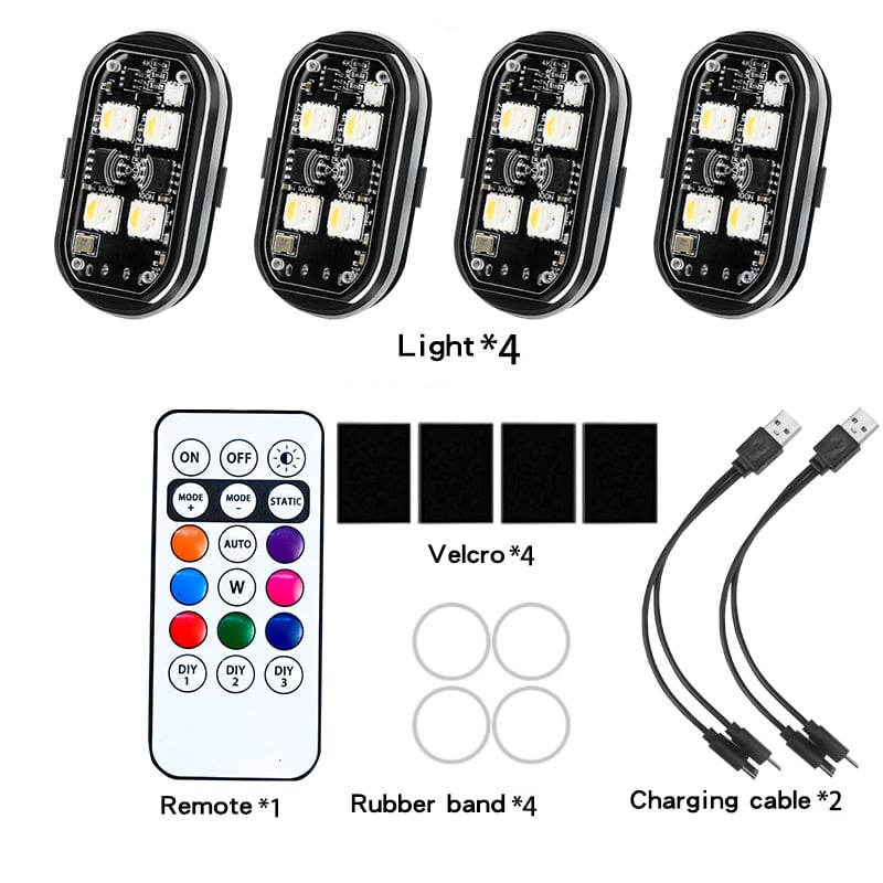 Wireless LED Strobe Lights