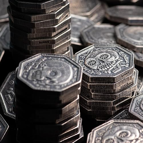 Memento Mori Fine Silver Coin - Memento Vivere Reminder Token Solid Silver Coin