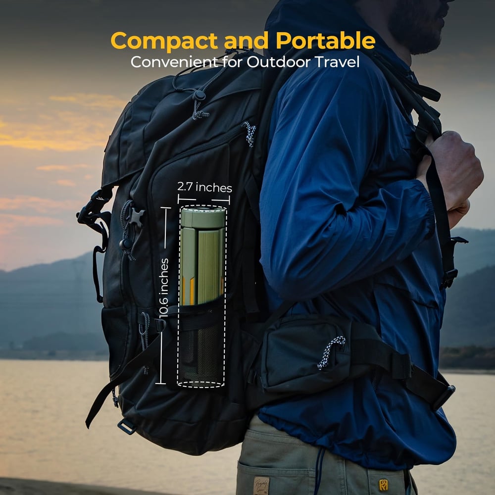 Telescopic Camping Light Rechargeable 15600mAh