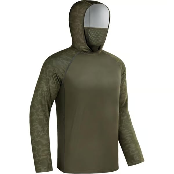 Outdoor activity essential—hooded mask integrated design 🌞 360° sun protection with no dead angles.