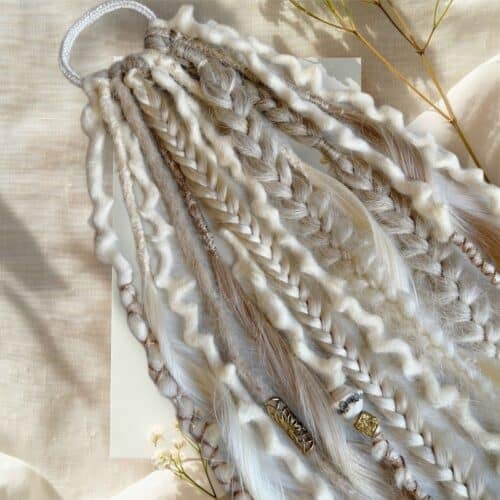 👁️👩🏼‍🦱Elastic Dread Ponytail Salty Soul✨