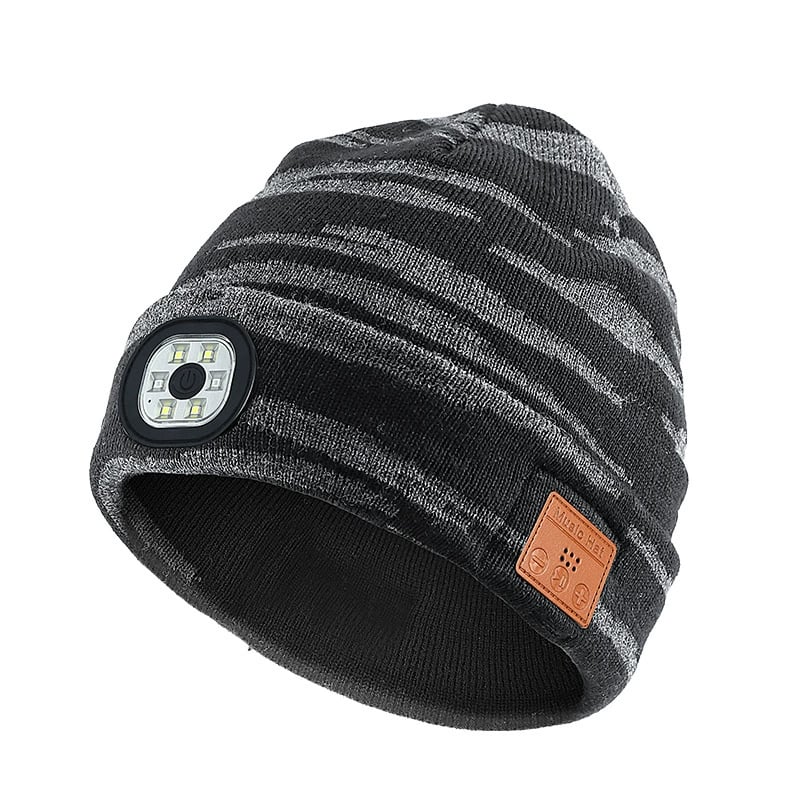 Bluetooth Beanie Hat with Light