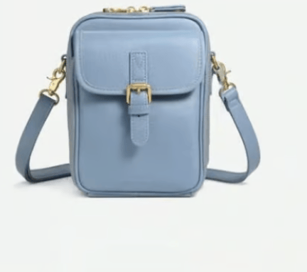 Crossbody Leather RFID Bag