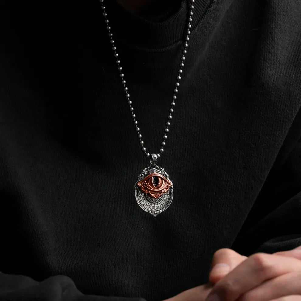 Handmade Tarot Vision Pendant: Connect to Cosmic Wisdom Anytime（Cheat Sheet Included)