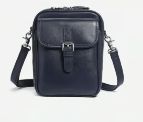 Crossbody Leather RFID Bag