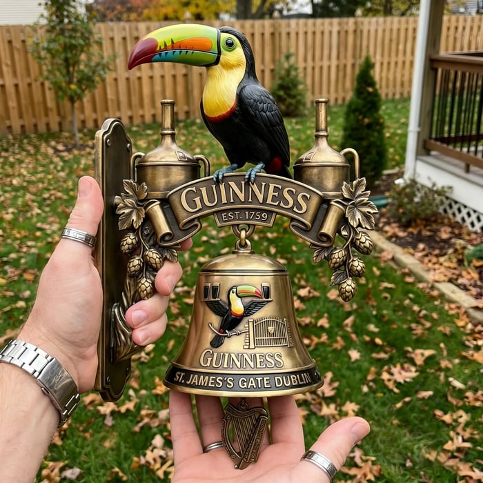 Guinness ESTD 1759 Heritage Collector’s Wall Bell