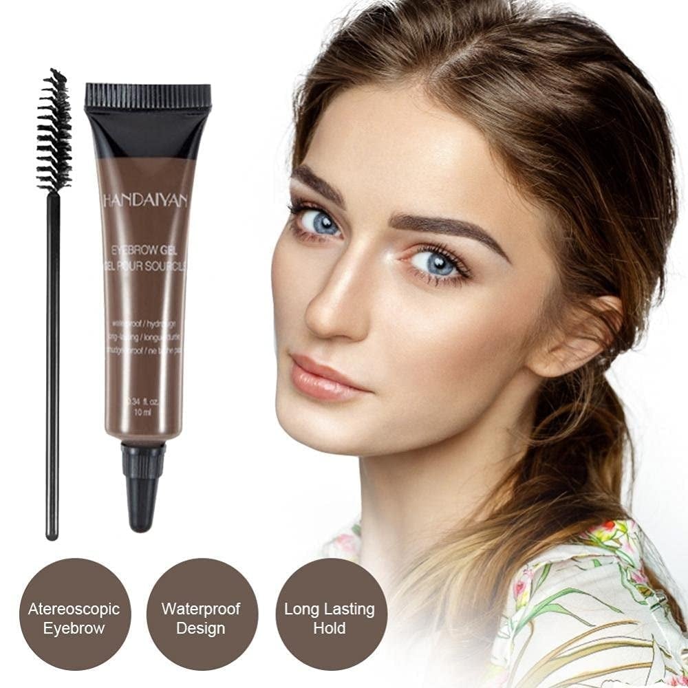 Long-lasting Waterproof Smudge-proof Liquid Eyebrow Gel/Tint