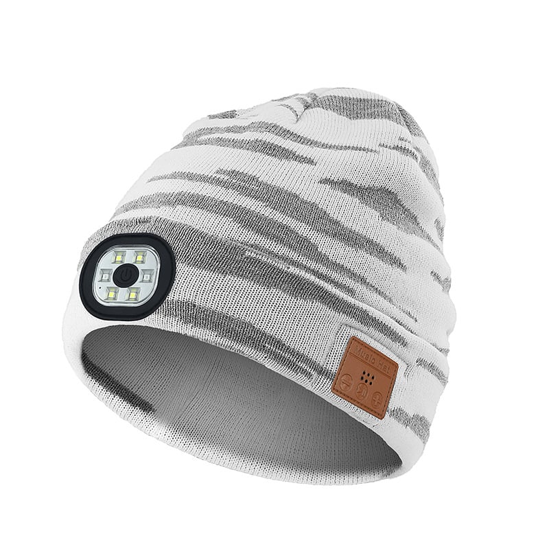 Bluetooth Beanie Hat with Light