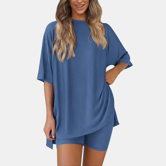 Women's Summer Casual Oversized Two-Piece Set