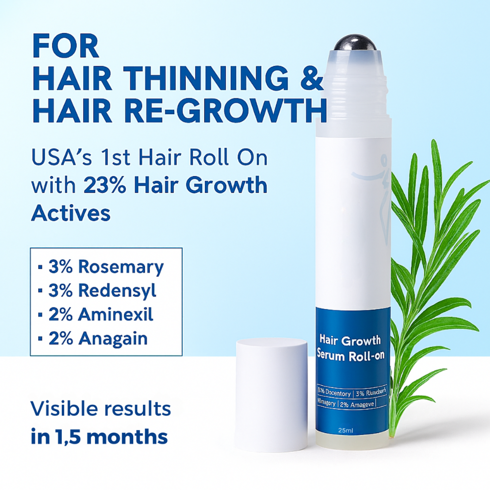 Grows Hair Serum Roll