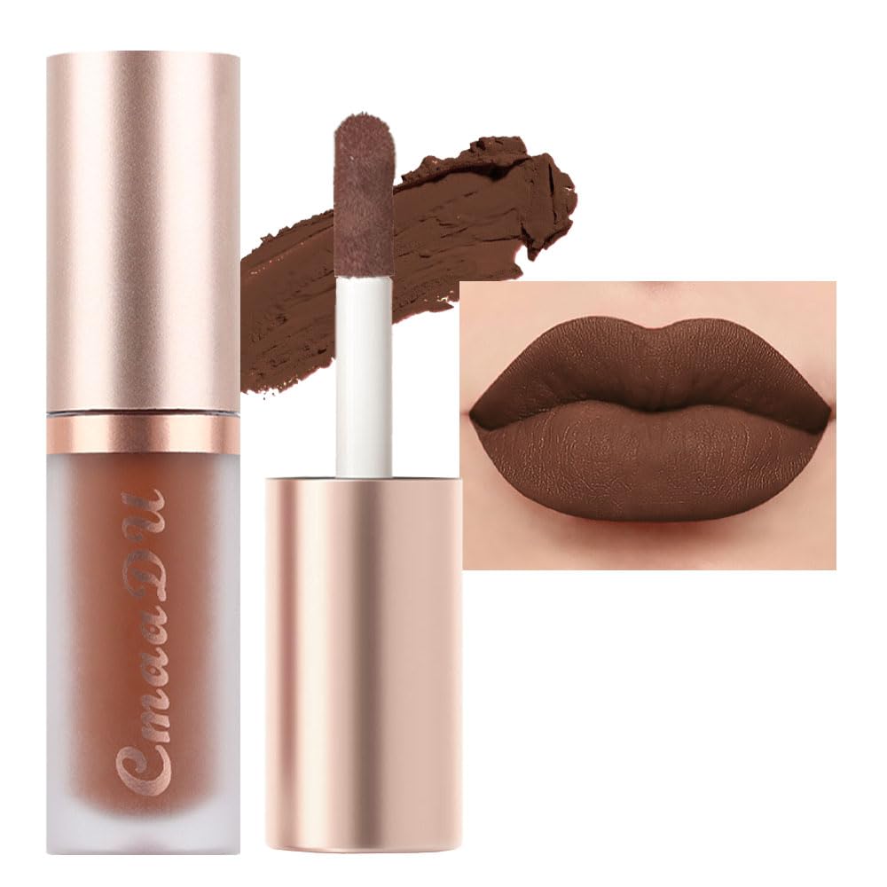 6-Pcs Matte Liquid Lipstick Set – Long-Lasting 24H