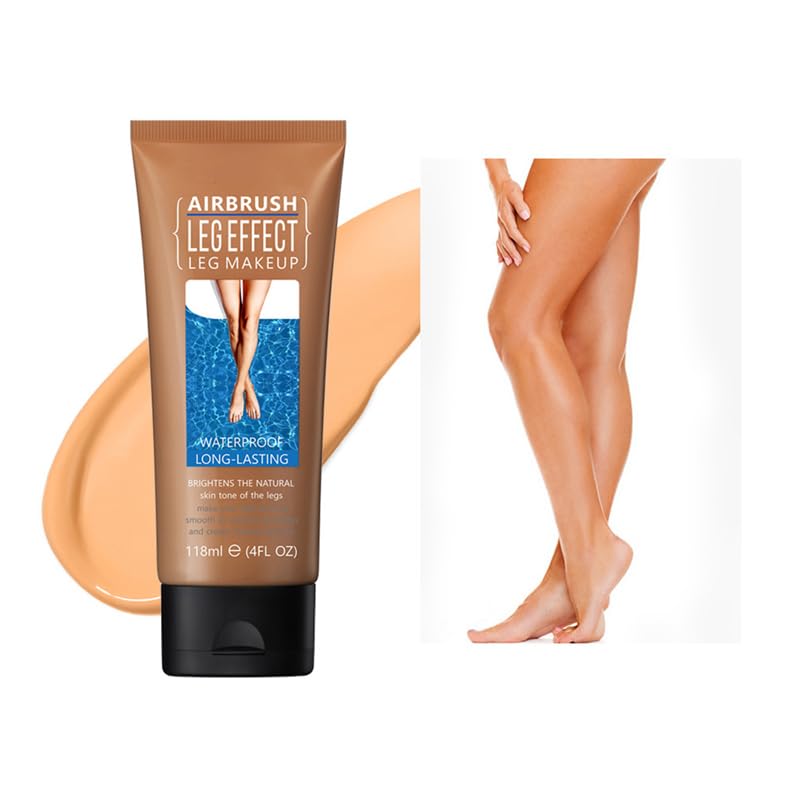 Leg Makeup Waterproof, No Transfer Body Concealer, Coverage for Vein, Scar, Tattoo