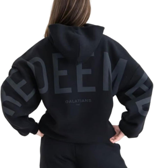 Oversized Christian Heavyweight Faith Sweatshirt for Men Hoodie Pullover Fashion Hoodies