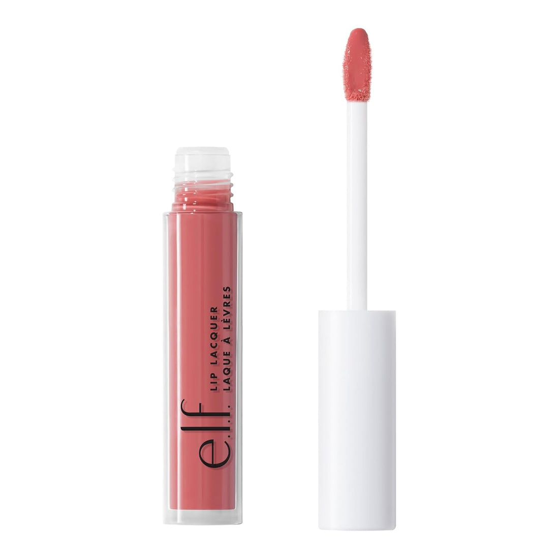 Lip Lacquer, Nourishing, Non-Sticky Ultra-Shine Lip Gloss With Sheer Color, Infused With Vitamins A & E, Vegan & Cruelty-Free, Clear