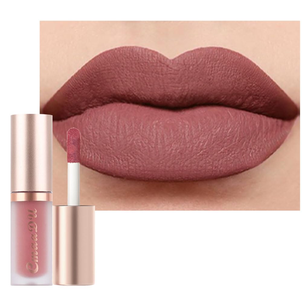 6-Pcs Matte Liquid Lipstick Set – Long-Lasting 24H