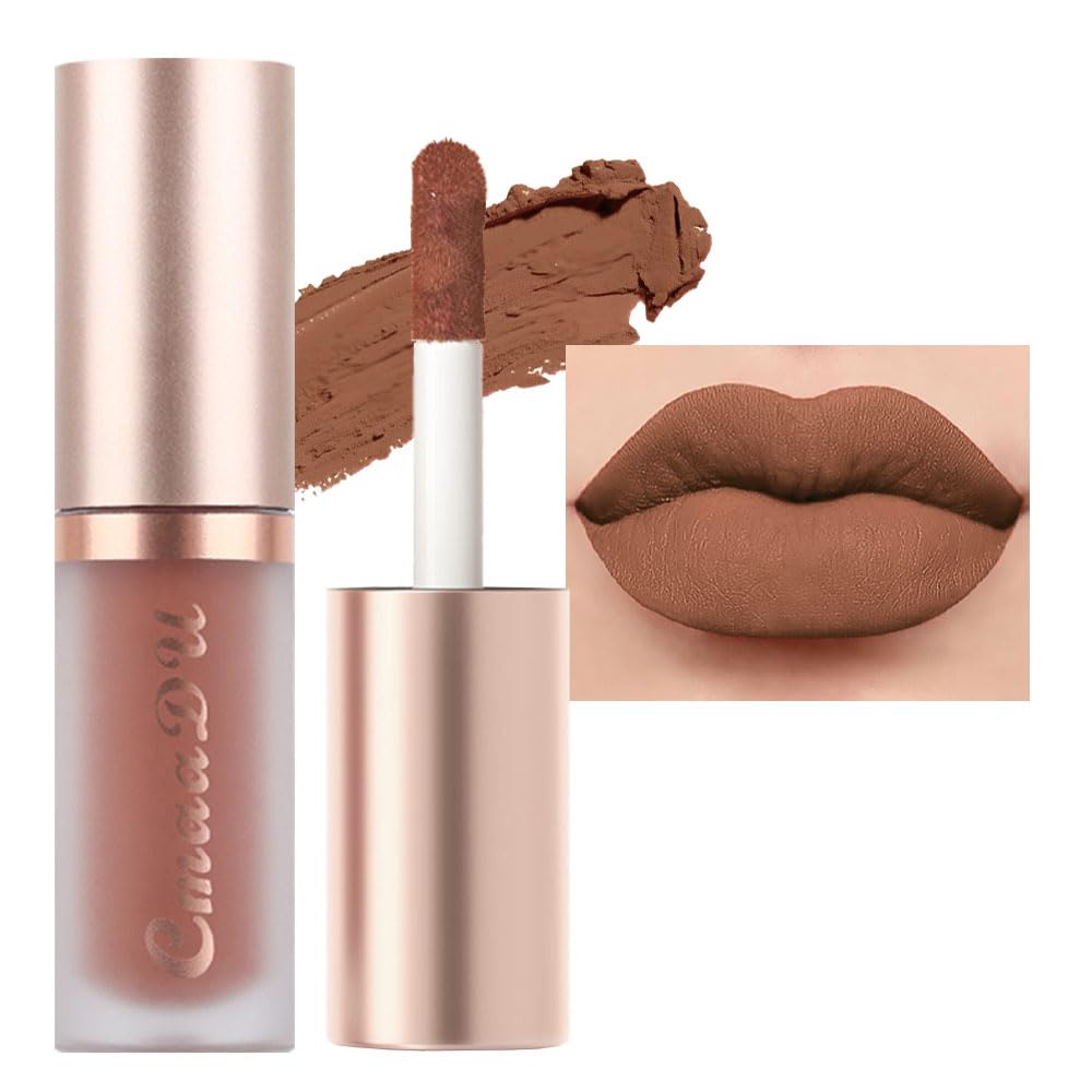 6-Pcs Matte Liquid Lipstick Set – Long-Lasting 24H