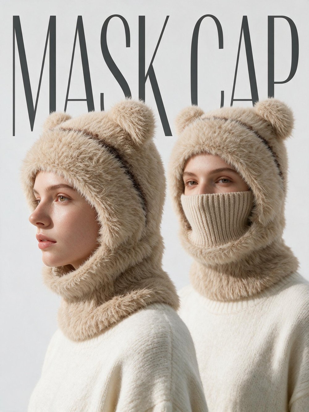 Cozy Bear Ear Beanie