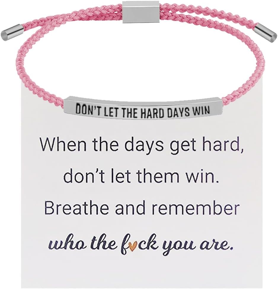Choistily Dont Let The Hard Days Win Bracelet