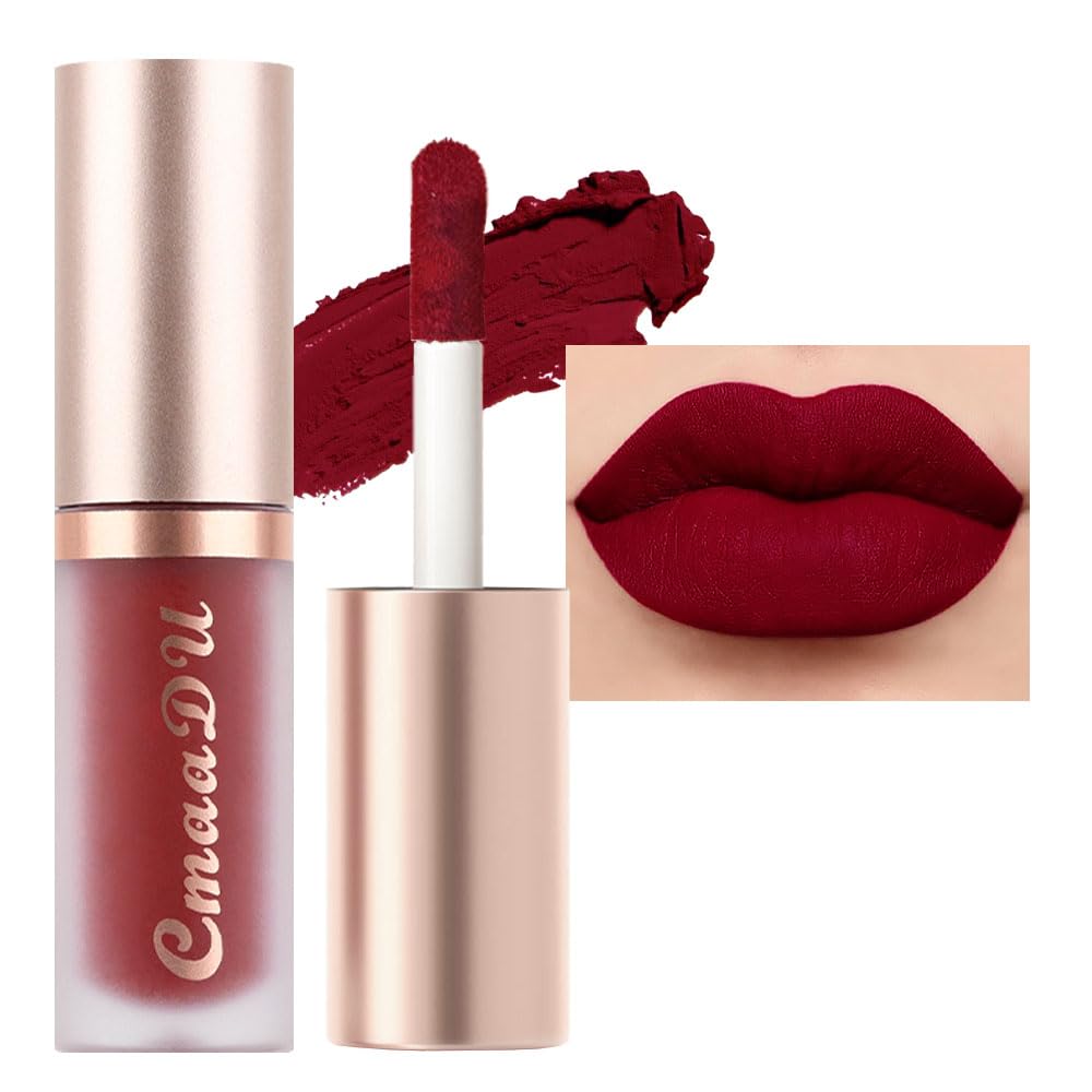 6-Pcs Matte Liquid Lipstick Set – Long-Lasting 24H