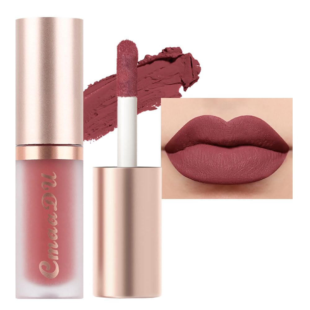 6-Pcs Matte Liquid Lipstick Set – Long-Lasting 24H