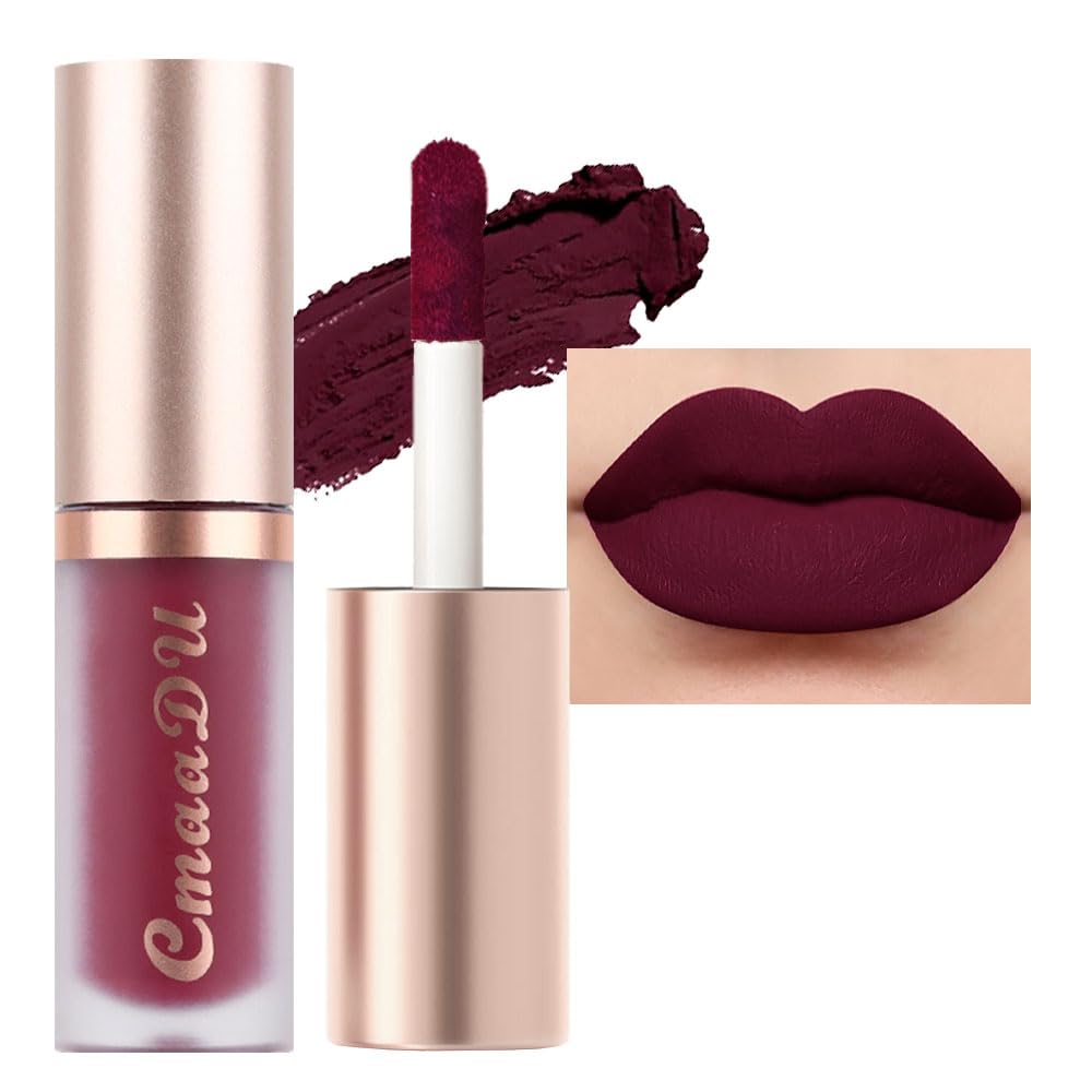 6-Pcs Matte Liquid Lipstick Set – Long-Lasting 24H