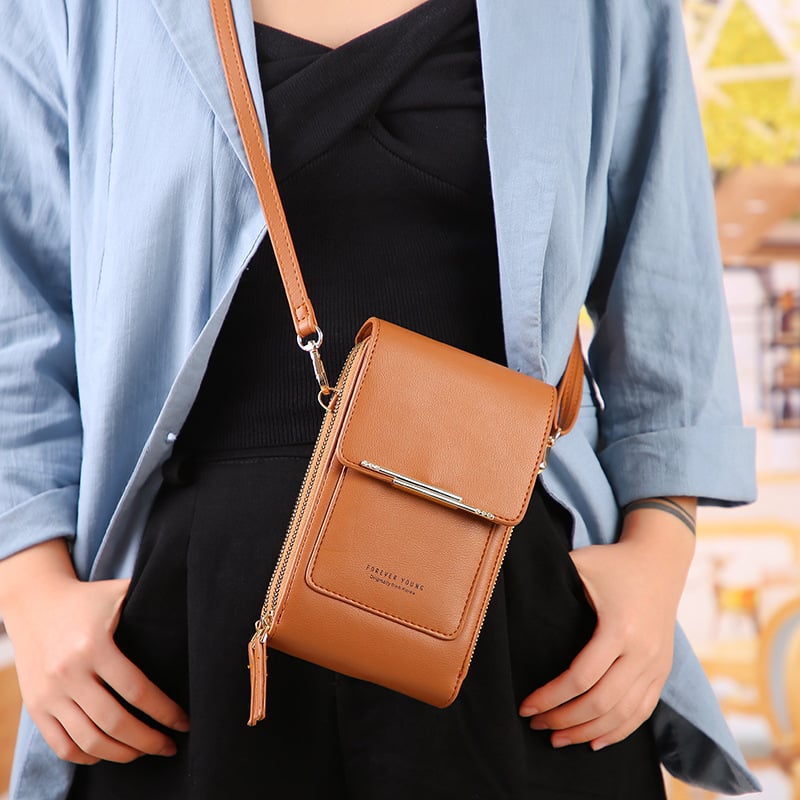 👛 Touchscreen Phone Crossbody Bag