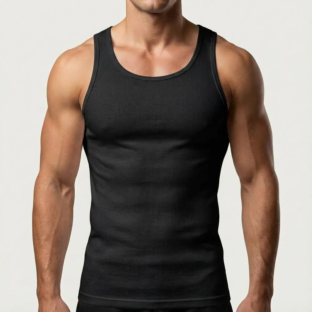 Final Clearance! Premium Ultra-Soft Fitted Men’s Tank – Last Chance at This Price!