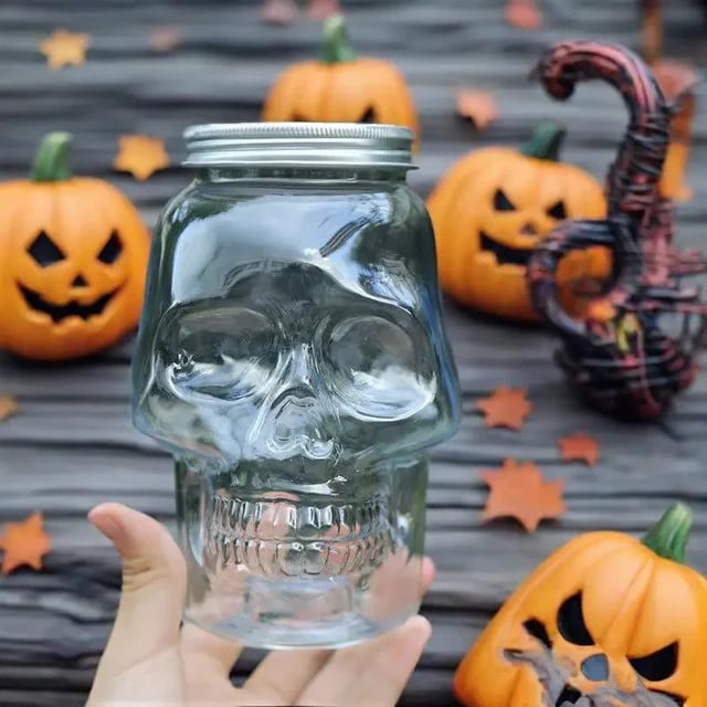 🫙6-Pack Skull Jars