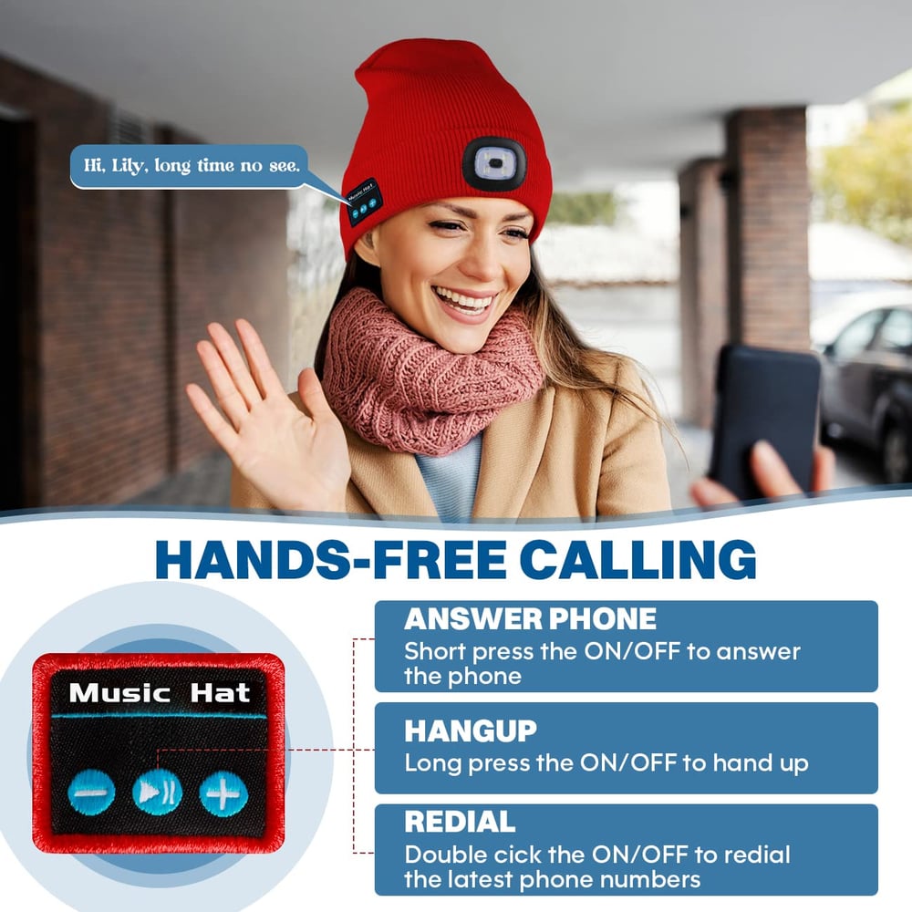 3-in-1 Function Bluetooth Beanie