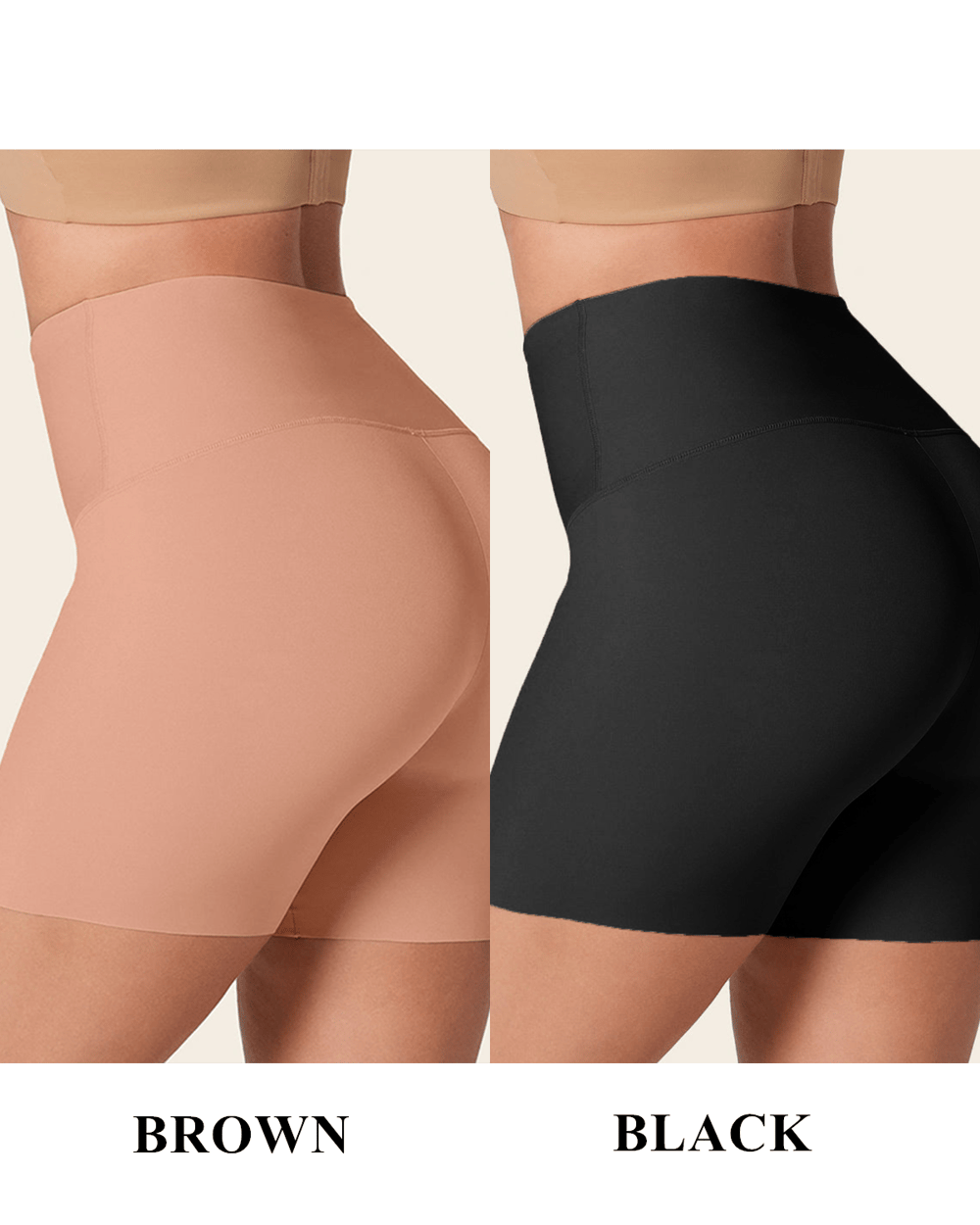 Stay-In-Place Tummy Control Seamless Shape Shorts