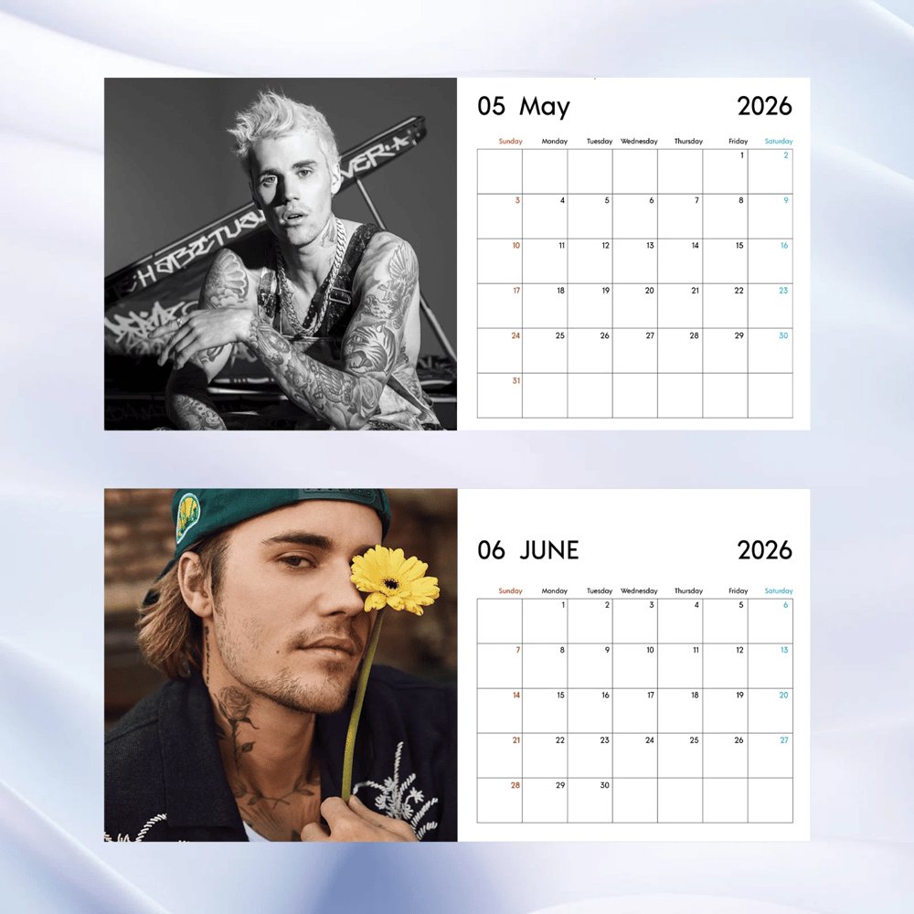 2026 J.B-themed Calendar