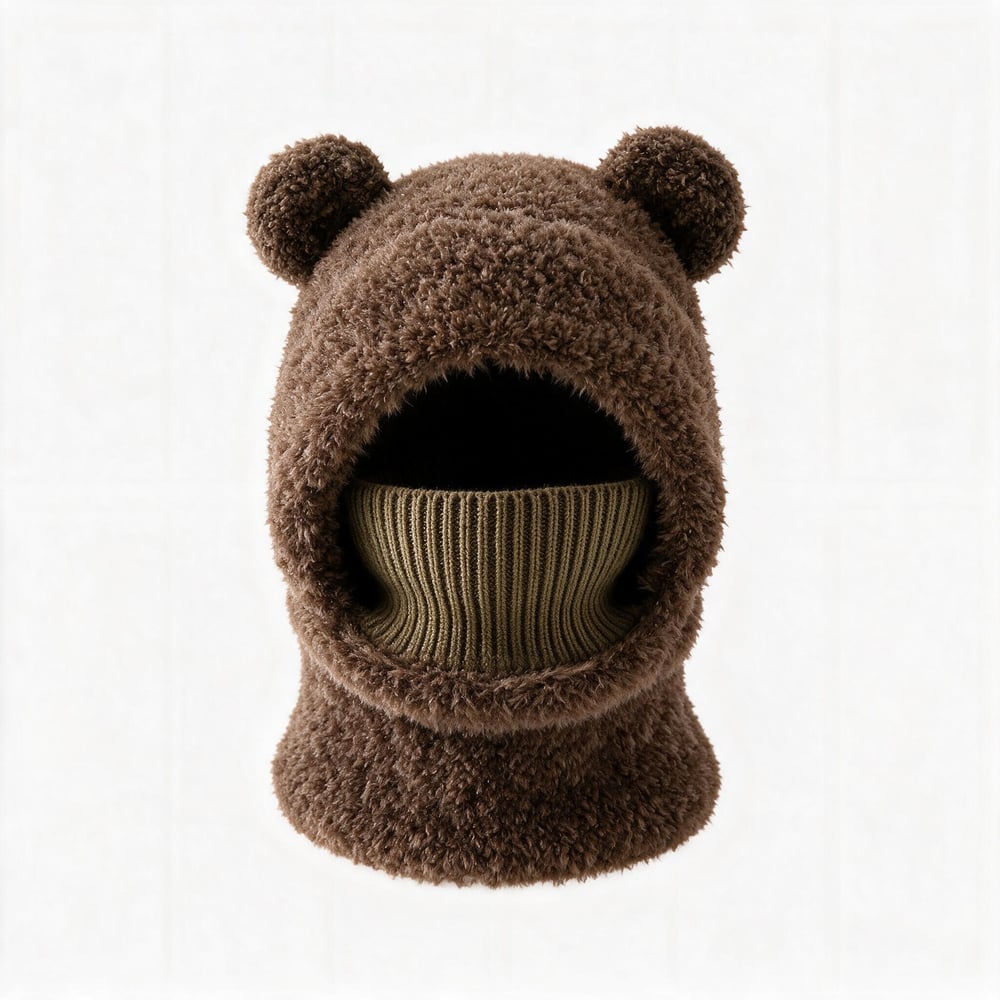 Cozy Bear Ear Beanie