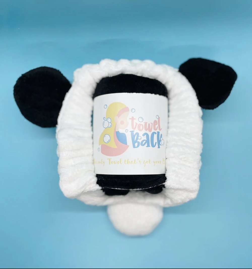 Towel Back: The Hands - Free Hair Drying Solution for Kids