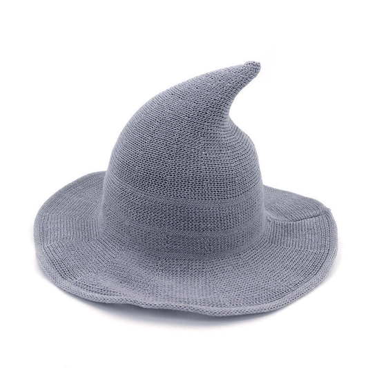 🔥Last Day 49% OFF👻Women Gothic Knitting Black Wizard Hat