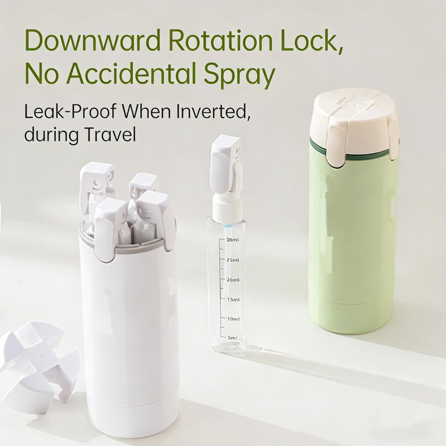 4 in 1 Travel Bottles for Toiletries