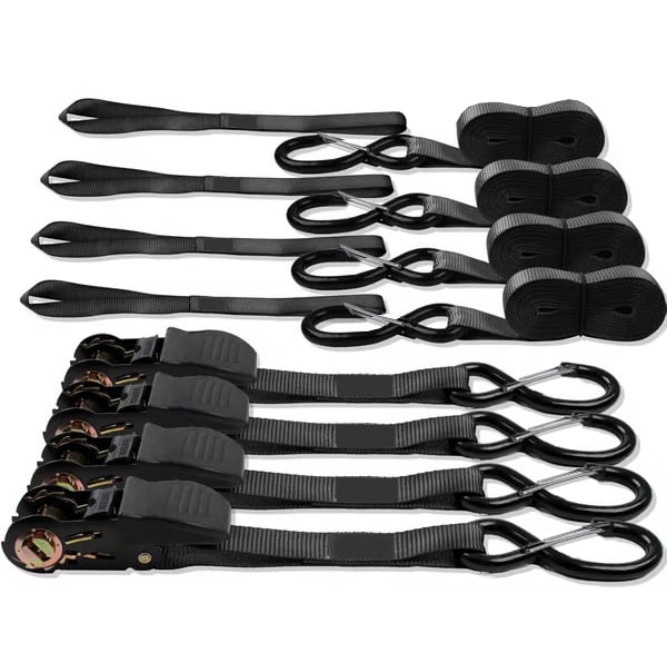 Retractable Ratchet Straps