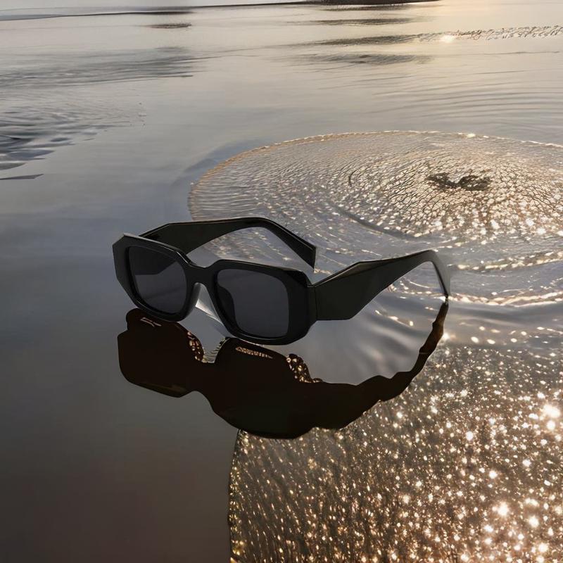 Trendy Retro Rectangle Sunglasses for Women & Men