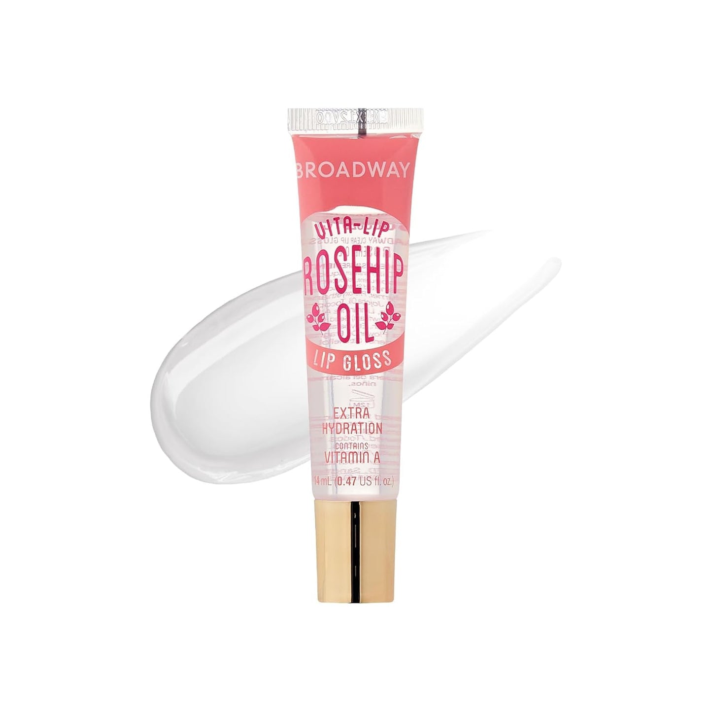 uby Kisses Vita-Lip Clear Gloss 12-Pack – Rosehip Oil Hydrating Shine