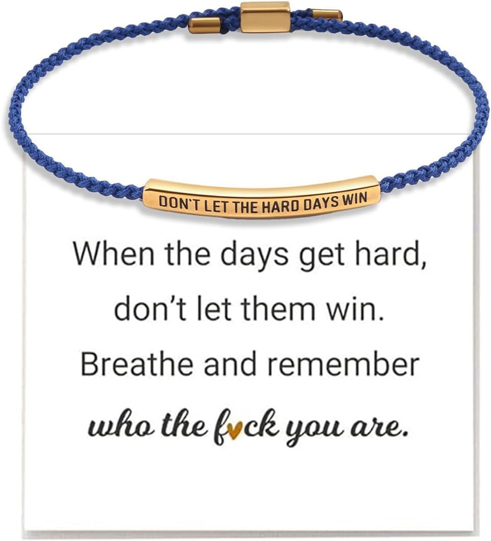Choistily Dont Let The Hard Days Win Bracelet