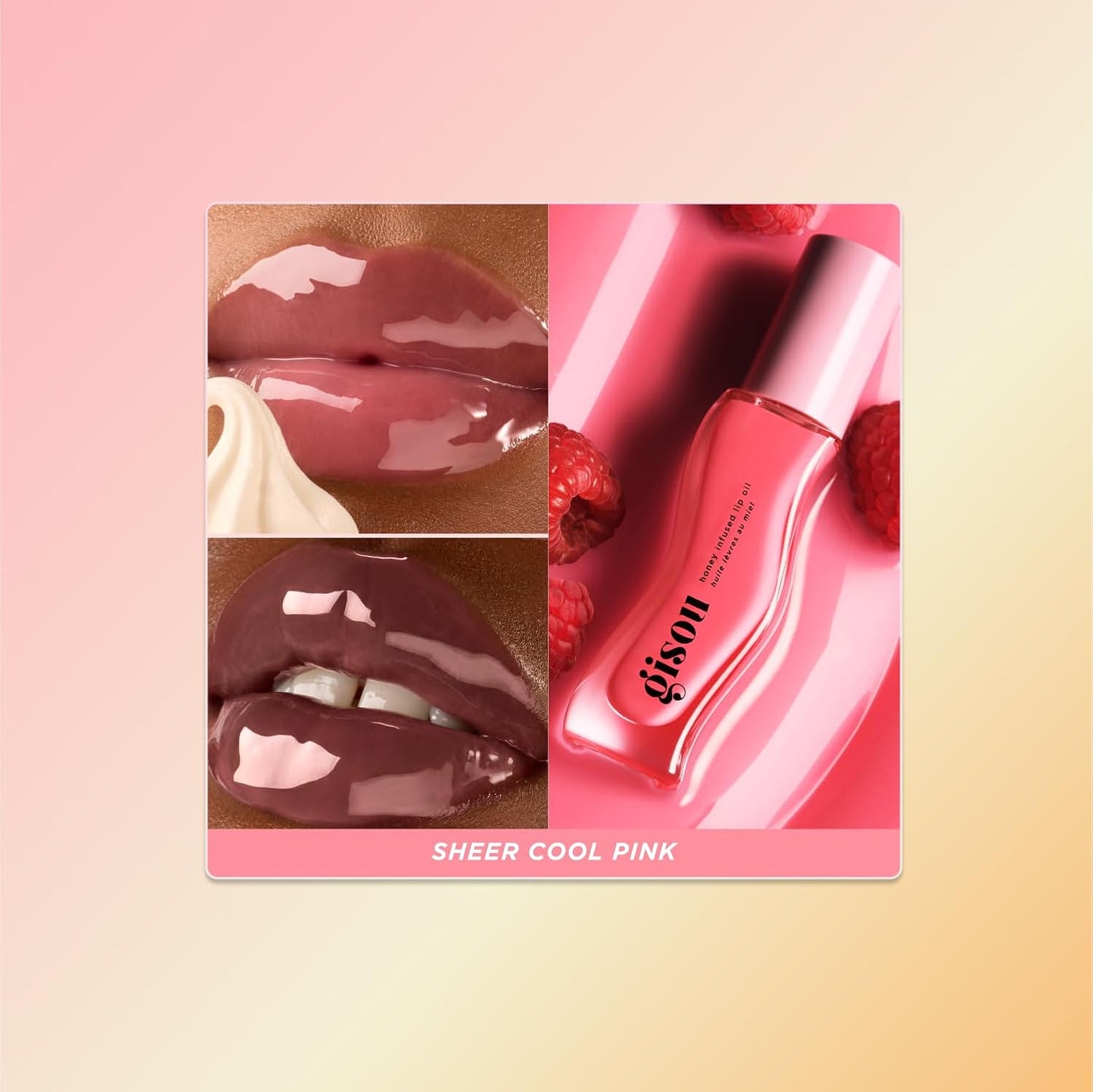 Gisou Honey Infused Hydrating Lip Oil